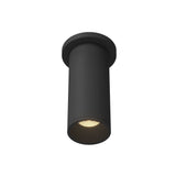 Lorna Black Ceiling Mount — 8 Inch 3 Diameter