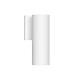 Lorna Outdoor Wall Sconce — 9 Inch (3 Inch Dia.), White