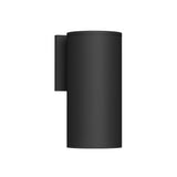 Lorna Outdoor Wall Sconce — 9 Inch (4 Inch Dia.), Black