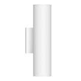 Lorna Up/Down Wall Sconce — 12 Inch (3 Inch Dia.), White