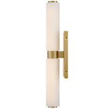 Lottie Vanity Light Lacquered Brass By Hinkley - Side View2