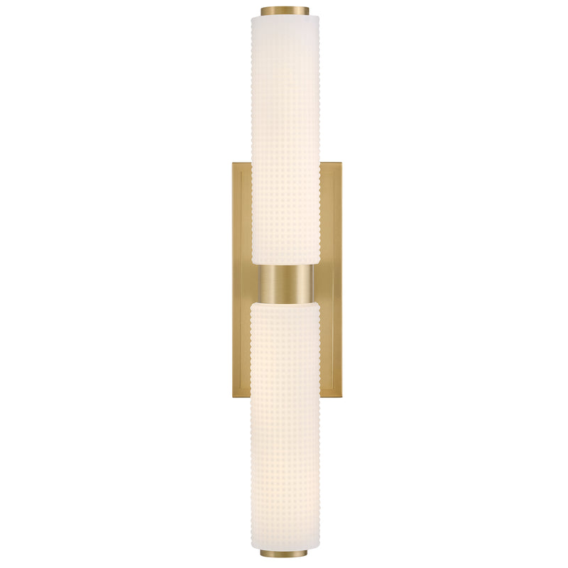 Lottie Vanity Light Lacquered Brass By Hinkley