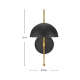 Lou Medium Single Light Sconce