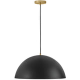 Lou Pendant Light Black By Lark Living - Front View2