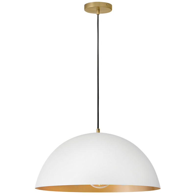 Lou Pendant Light Matte White By Lark Living