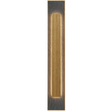 Louro Freijo Petra Linear Wall Lamp with Slate Accent by Accord