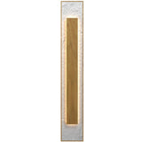 Louro Freijo Petra Linear Wall Lamp with White Stone Accent by Accord
