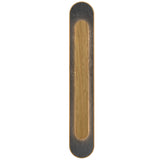 Petra Rounded Linear Wall Lamp with Slate Accent