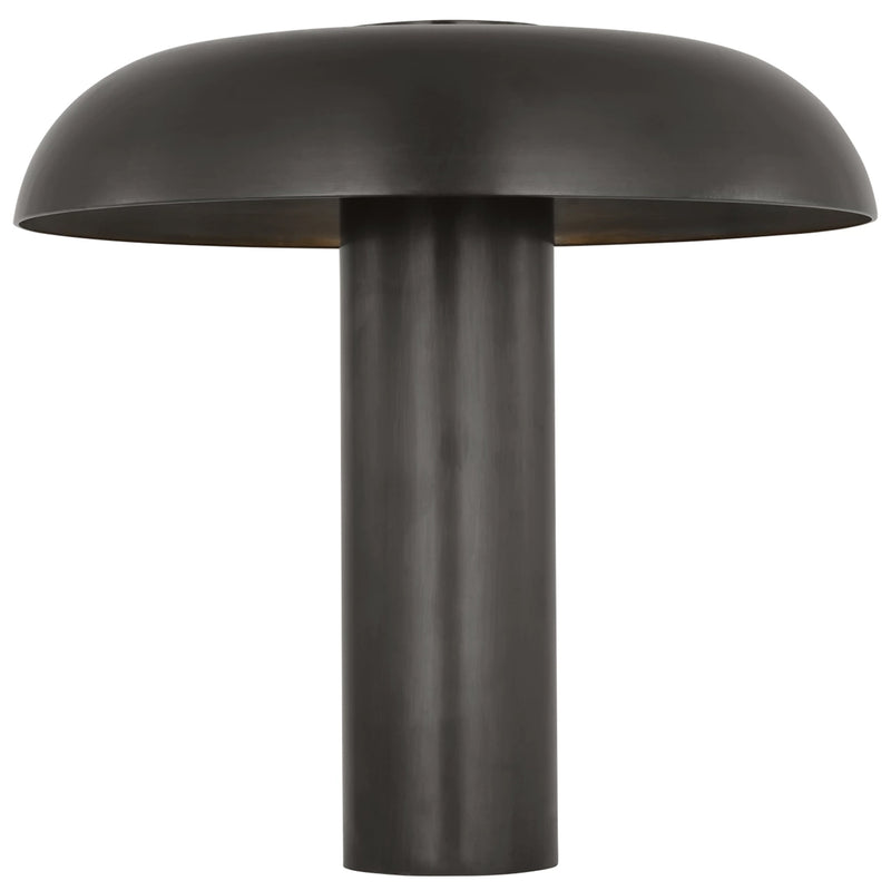 Louver Medium Table Lamp Dark Bronze By Visual Comfort Main View 1