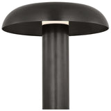 Louver Medium Table Lamp Dark Bronze By Visual Comfort Main View 2