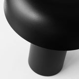 Louver Portable Table Lamp Black By Visual Comfort Modern - Detailed View1