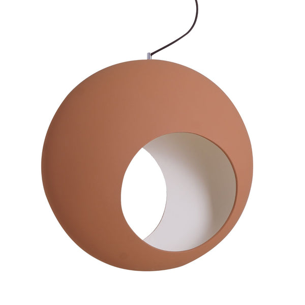 Lua Large Pendant Light By Geo Contemporary, Color: Terracotta