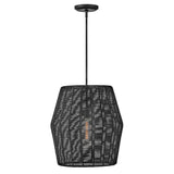 Luca Large Convertible Pendant - Black - by Hinkley