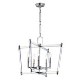 Lucent Chandelier Polished Nickel by Maxim Lighting