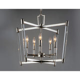 Lucent Chandelier Polished Nickel by Maxim Lighting