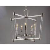 Lucent Chandelier Polished Nickel by Maxim Lighting