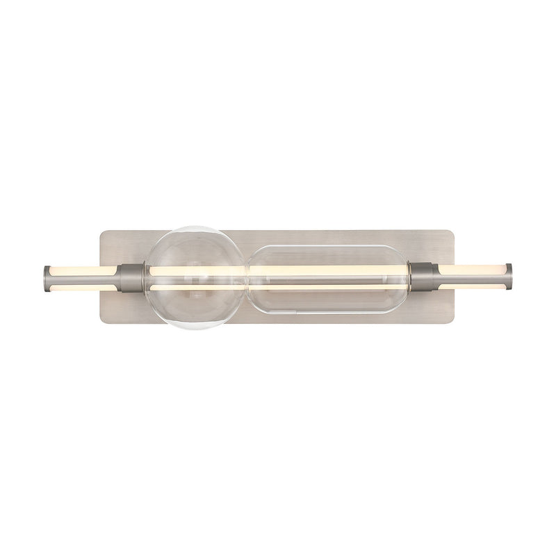 Lucent Vanity Light 26 Inch Satin Nickel by Eurofase