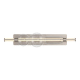 Lucent Vanity Light 34 Inch Satin Nickel by Eurofase
