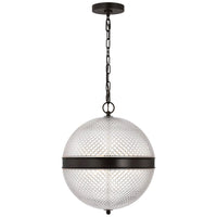 Lucinda 15 Pendant Light Aged Iron By Visual Comfort Studio