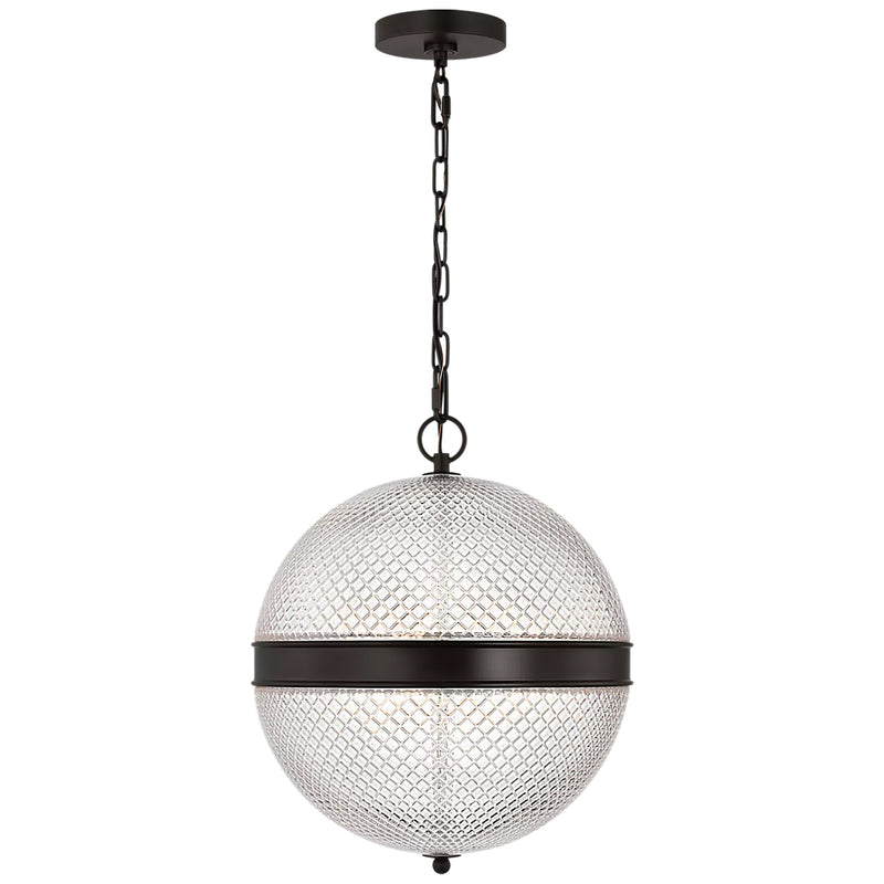 Lucinda 15 Pendant Light Aged Iron By Visual Comfort Studio