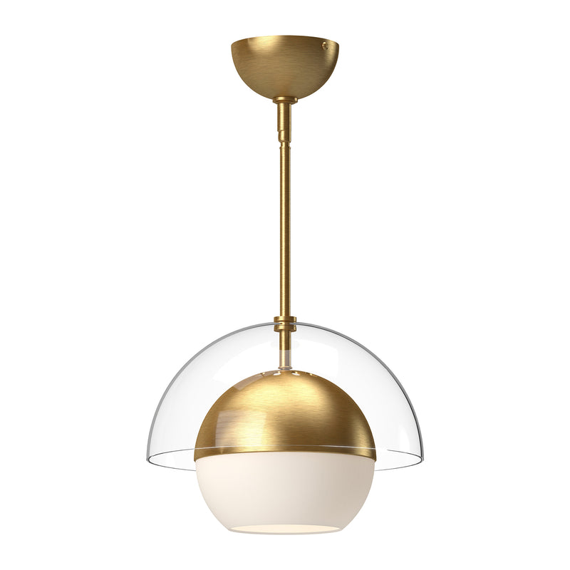 Lucy Pendant — Brushed Gold
