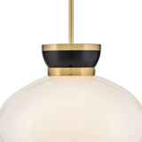 Lucy Pendant Light Medium Black By Lark Living - Detailed View1
