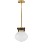 Lucy Pendant Light Small Black By Lark Living  - Front View2