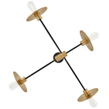 Lulu Chandelier By Lark Living - Down View2