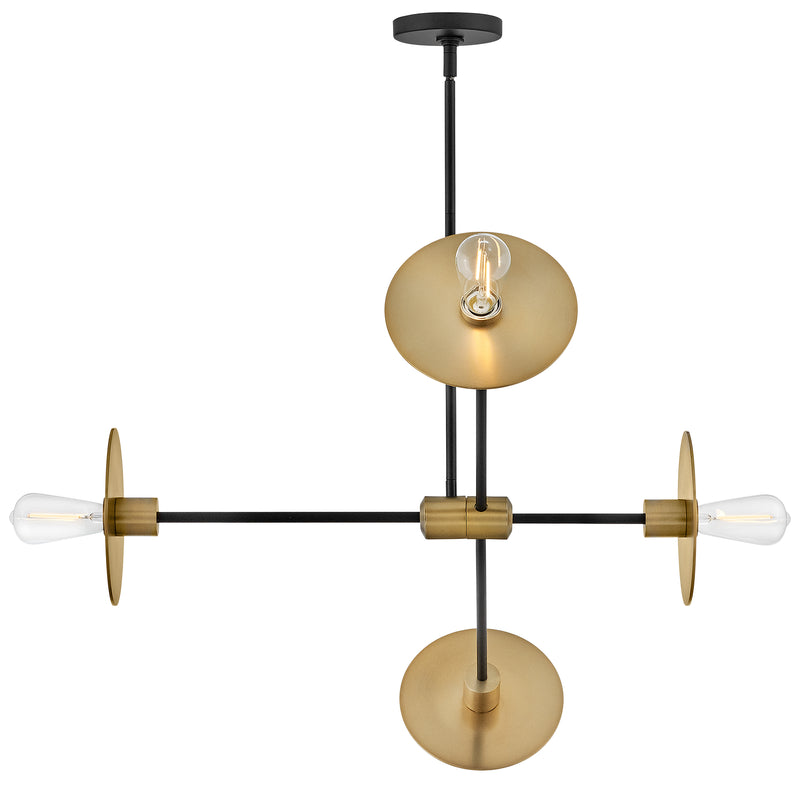 Lulu Chandelier By Lark Living - Side View2