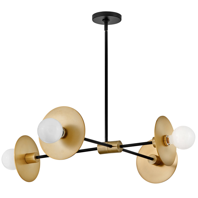 Lulu Chandelier By Lark Living - Side View4