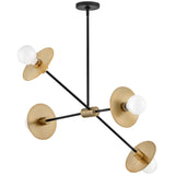 Lulu Chandelier By Lark Living - Side View7