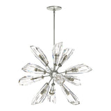 Luma 12-Light Starburst Chandelier in Sterling by Hubbardton Forge