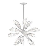 Luma 12-Light Starburst Chandelier in White by Hubbardton Forge