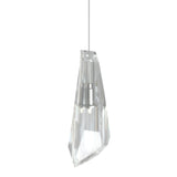 Luma Mini Pendant in Sterling by Hubbardton Forge