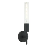 Lumi Re Bath and Vanity Light 1-Light Matte Black