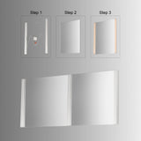 Luminance W X H LED Mirror Kit by ET2 - 24 Inch
