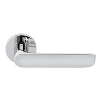 Lund Door Lever in Polished Chrome by Colombo Design