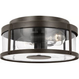 Luning Flushmount — Antique Bronze