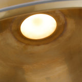 Lusi Flush Mount Hand Rubbed Antique Brass By Visual Comfort Modern - Detailed View2