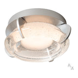 Lustra Ceiling/Wall Light, shown in Sterling, by Hubbardton Forge