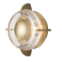 Lustra Wall/Ceiling Light, shown in Modern Brass, by Hubbardton Forge