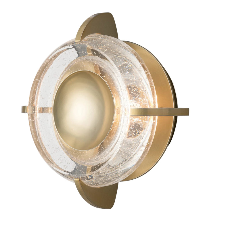 Lustra Wall/Ceiling Light, shown in Modern Brass, by Hubbardton Forge