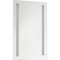 Lustro Rectangle Mirror — 24x36 Inch, Might Bright White