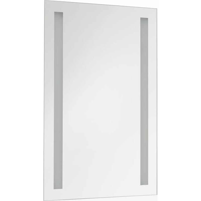 Lustro Rectangle Mirror — 24x36 Inch, Might Bright White
