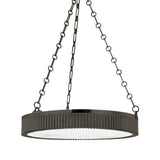 Lynden Chandelier - 22 Inch - Distressed Bronze by Hudson Valley