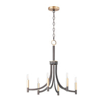 Lyndon Chandelier Bronze / Antique Brass by Maxim Lighting