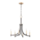 Lyndon Chandelier Bronze / Antique Brass by Maxim Lighting