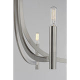 Lyndon Chandelier Satin Nickel by Maxim Lighting
