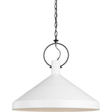 Lyon Pendant — 24", Matte White
