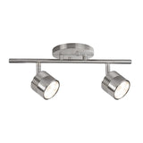 Lyra Track Lights — 15 Inch, Brushed Nickel